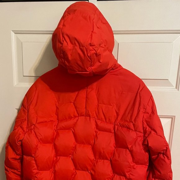 Columbia Hooded Red 700 Down Fill Jacket - Large - Picture 3 of 16